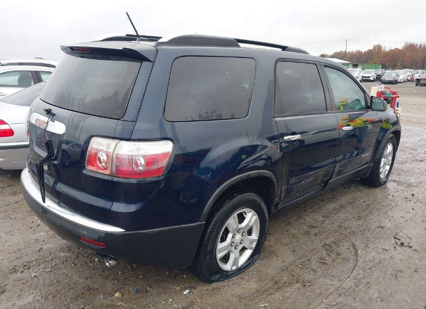 Photo 4 of 2008 Gmc Acadia SLE-1 (VIN 1GKER13738J203324)