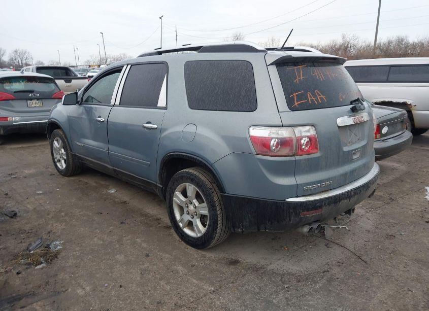Photo 3 of 2008 Gmc Acadia SLE-1 (VIN 1GKER13778J142589)