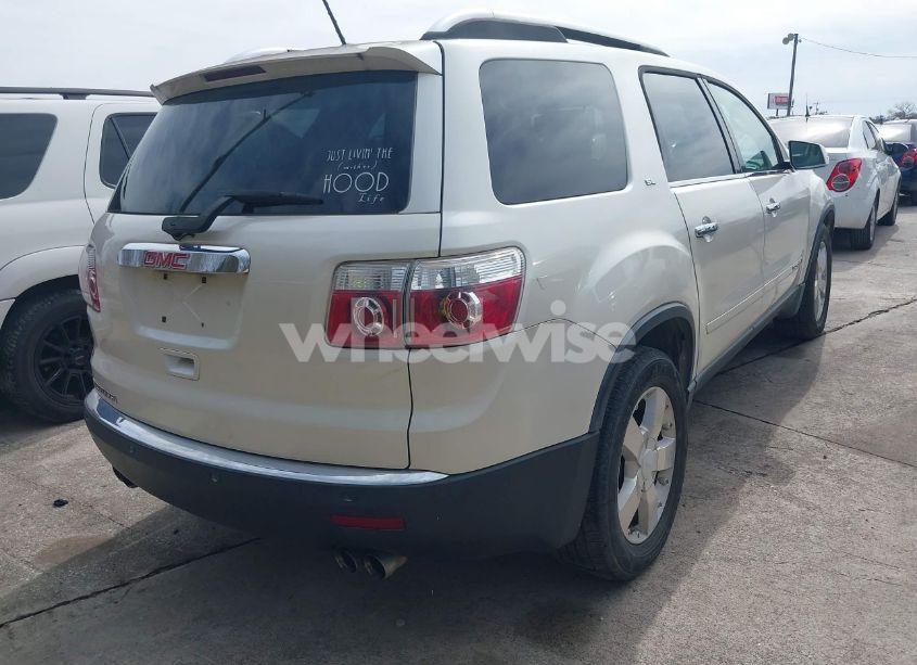 Photo 4 of 2008 Gmc Acadia SLT-1 (VIN 1GKER23708J123887)