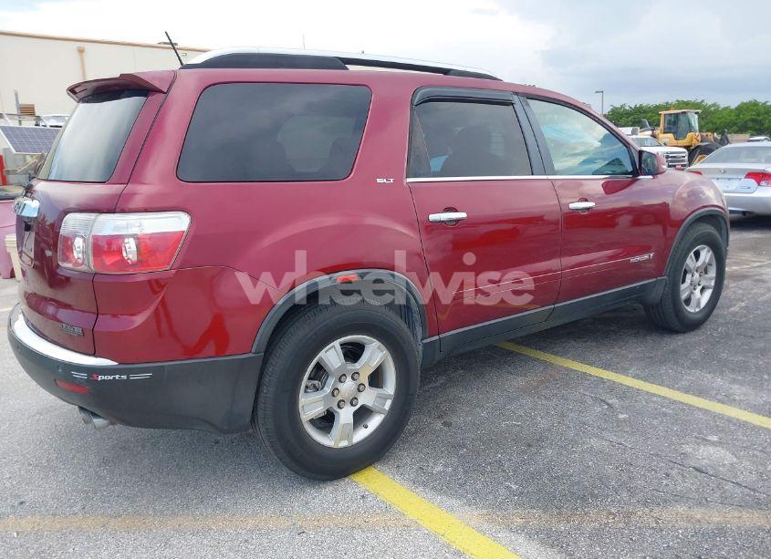 Photo 4 of 2007 Gmc Acadia SLT-1 (VIN 1GKER23717J118616)