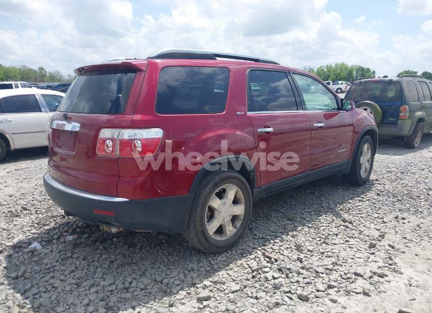 Photo 4 of 2007 Gmc Acadia SLT-1 (VIN 1GKER23747J116097)