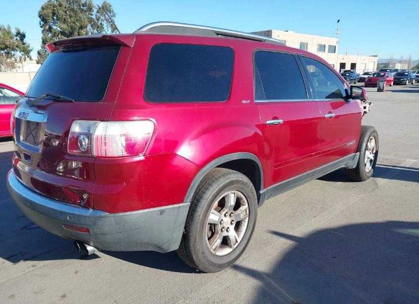 Photo 4 of 2008 Gmc Acadia SLT-2 (VIN 1GKER337X8J243508)