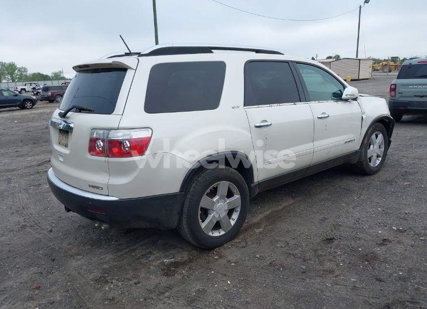 Photo 4 of 2008 Gmc Acadia SLT-1 (VIN 1GKEV23718J139981)