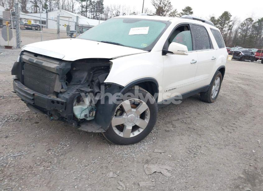 Photo 2 of 2008 Gmc Acadia SLT-2 (VIN 1GKEV33708J293409)