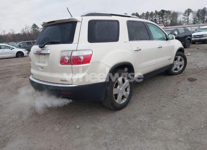 Photo 4 of 2008 Gmc Acadia SLT-2 (VIN 1GKEV33708J293409)