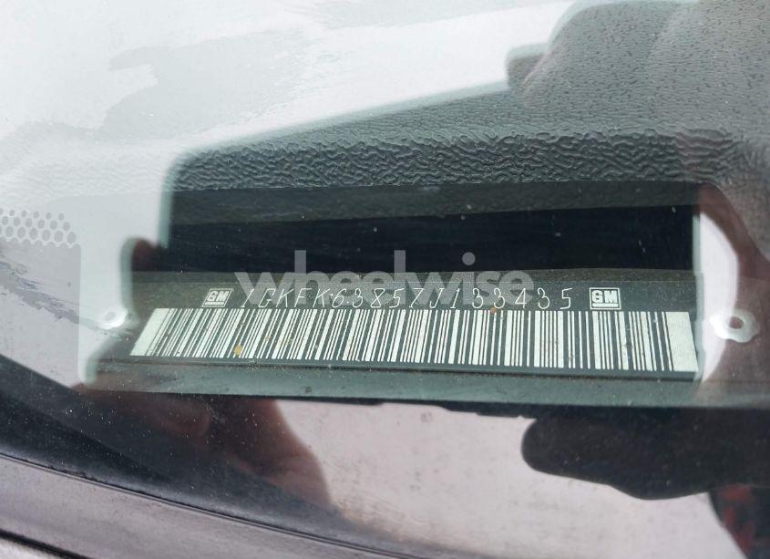 Photo 9 of 2007 Gmc Yukon DENALI (VIN 1GKFK63857J133435)