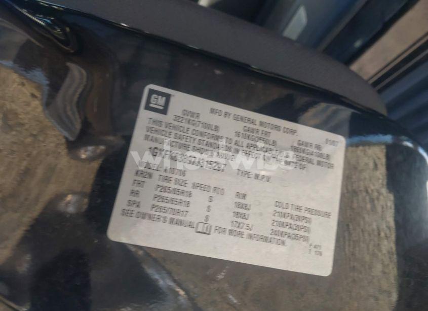 Photo 9 of 2007 Gmc Yukon DENALI (VIN 1GKFK63897J315297)