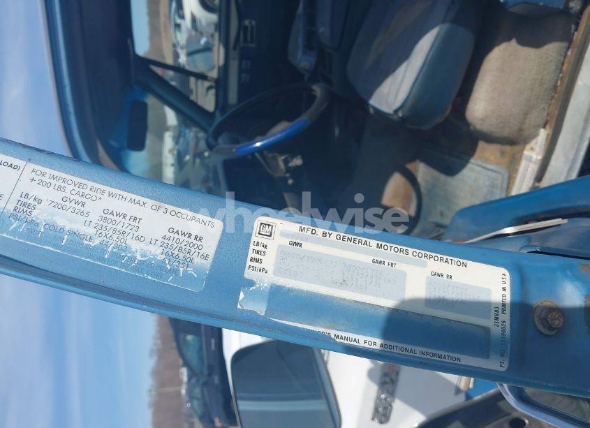 Photo 9 of 1987 Gmc Suburban R25 CONVENTIONAL (VIN 1GKGR26NXHF533845)