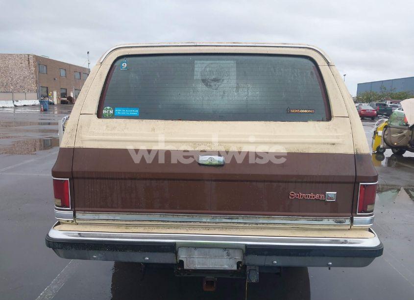 Photo 16 of 1988 Gmc Suburban V25 CONVENTIONAL (VIN 1GKGV26KXJF536462)