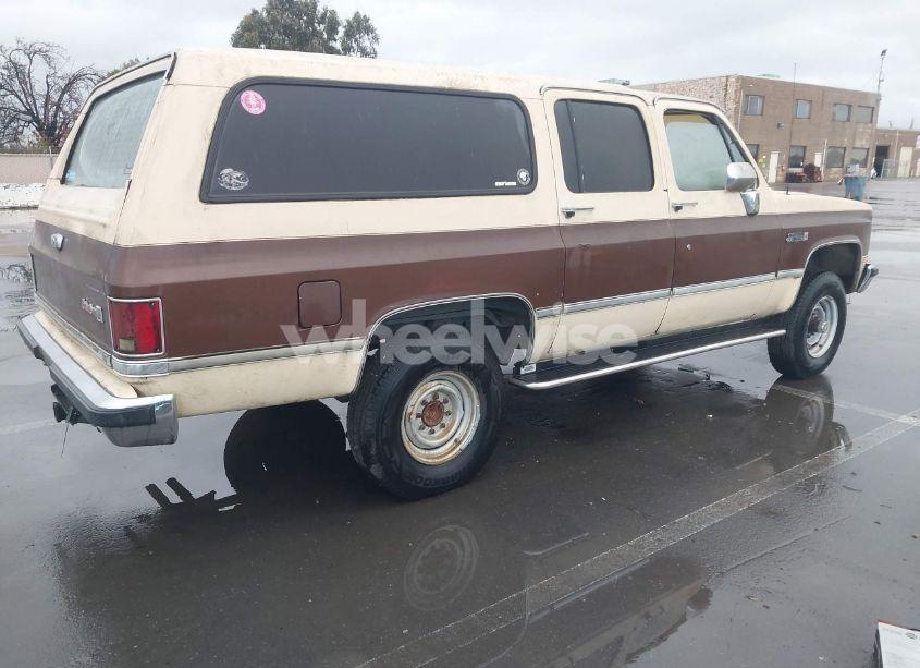 Photo 4 of 1988 Gmc Suburban V25 CONVENTIONAL (VIN 1GKGV26KXJF536462)