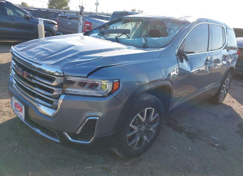 Photo 2 of 2021 Gmc Acadia FWD SLE (VIN 1GKKNKLAXMZ136216)