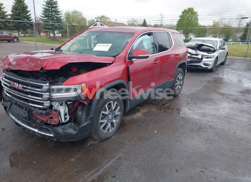 Photo 2 of 2021 Gmc Acadia FWD SLE (VIN 1GKKNKLS4MZ195111)