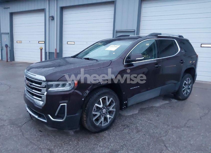 Photo 2 of 2021 Gmc Acadia FWD SLE (VIN 1GKKNKLS7MZ104123)