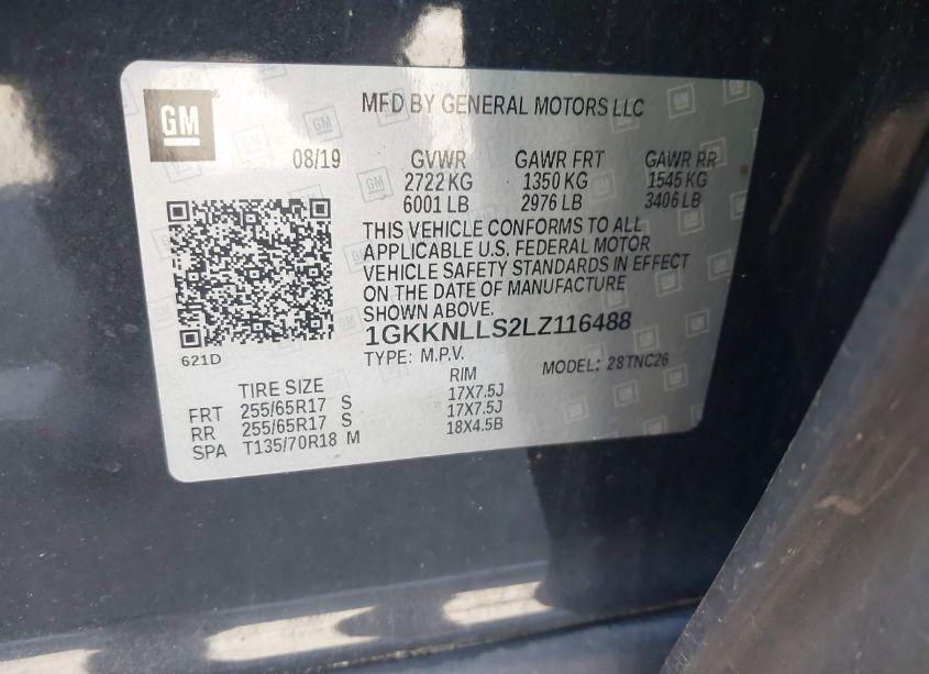 Photo 9 of 2020 Gmc Acadia AWD AT4 (VIN 1GKKNLLS2LZ116488)