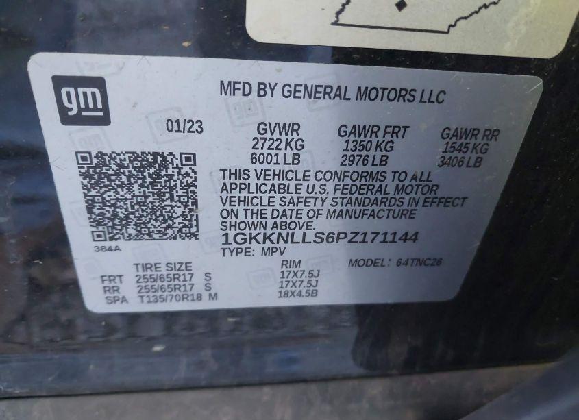 Photo 9 of 2023 Gmc Acadia AWD AT4 (VIN 1GKKNLLS6PZ171144)