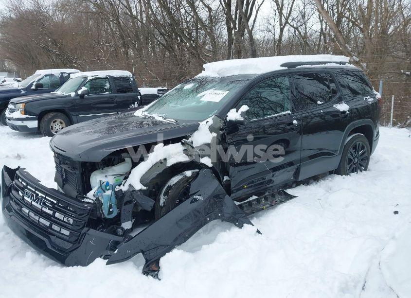 Photo 2 of 2022 Gmc Acadia FWD SLT (VIN 1GKKNMLS0NZ123738)