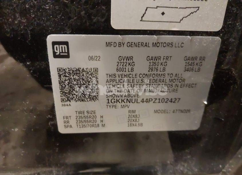 Photo 9 of 2023 Gmc Acadia AWD SLT (VIN 1GKKNUL44PZ102427)