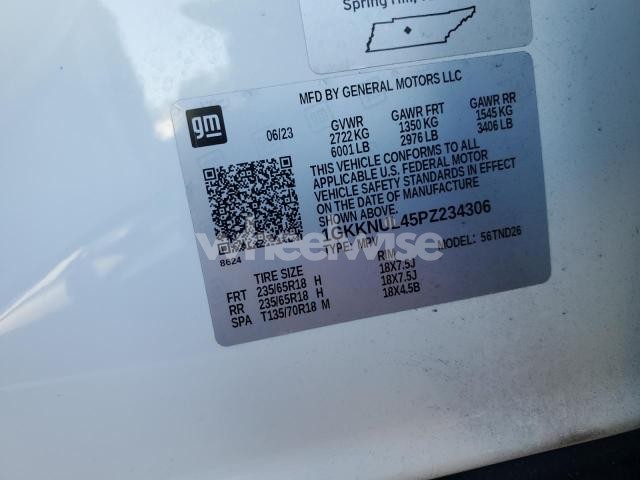 Photo 7 of 2023 GMC ACADIA SLT (VIN 1GKKNUL45PZ234306)