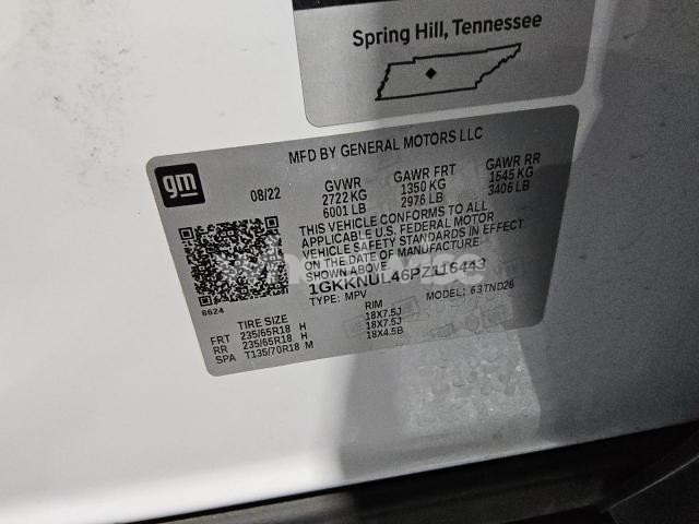 Photo 6 of 2023 GMC ACADIA SLT (VIN 1GKKNUL46PZ116443)