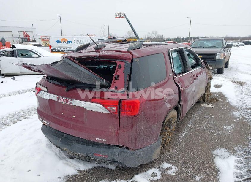 Photo 4 of 2018 Gmc Acadia SLT-1 (VIN 1GKKNULS6JZ200817)