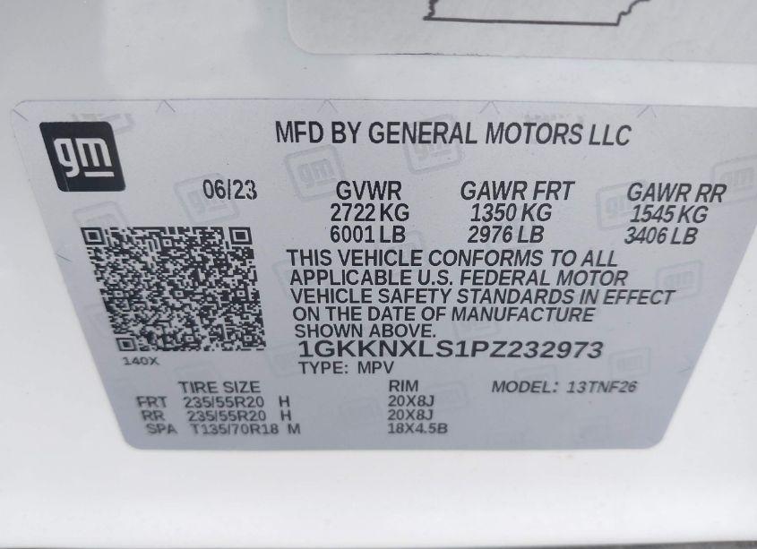 Photo 9 of 2023 Gmc Acadia AWD DENALI (VIN 1GKKNXLS1PZ232973)