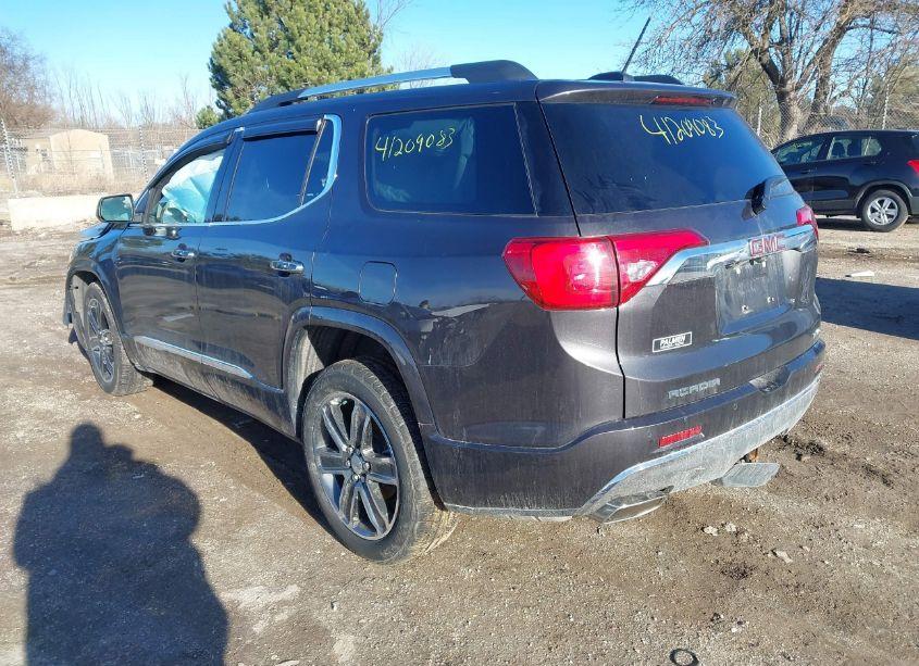 Photo 3 of 2018 Gmc Acadia DENALI (VIN 1GKKNXLS7JZ177081)
