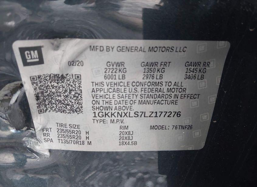 Photo 9 of 2020 Gmc Acadia AWD DENALI (VIN 1GKKNXLS7LZ177276)