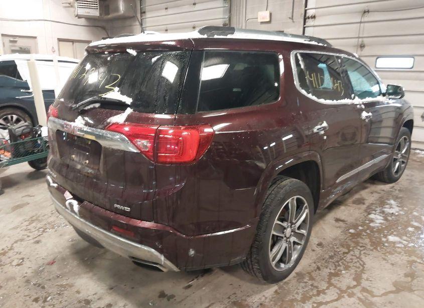 Photo 4 of 2017 Gmc Acadia DENALI (VIN 1GKKNXLS9HZ319182)