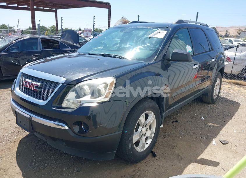 Photo 2 of 2011 Gmc Acadia SL (VIN 1GKKRNED1BJ399493)