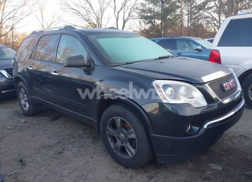 2011 Gmc Acadia SL (VIN 1GKKRNEDXBJ382756) main photo
