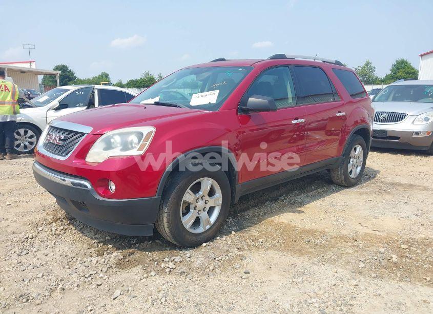Photo 2 of 2012 Gmc Acadia SLE (VIN 1GKKRPED0CJ148039)