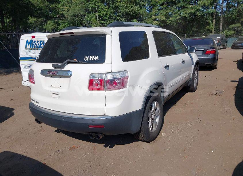 Photo 4 of 2012 Gmc Acadia SLE (VIN 1GKKRPED0CJ423862)