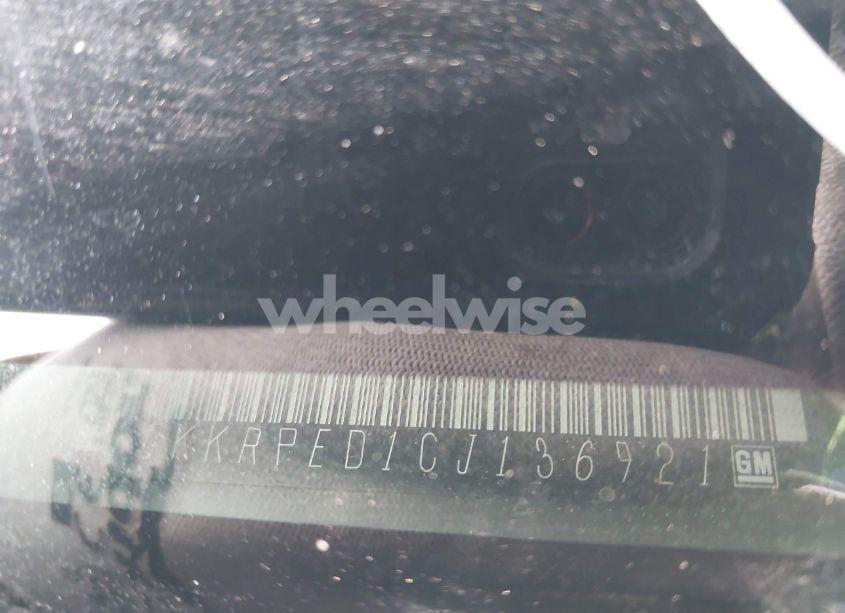 Photo 9 of 2012 Gmc Acadia SLE (VIN 1GKKRPED1CJ136921)