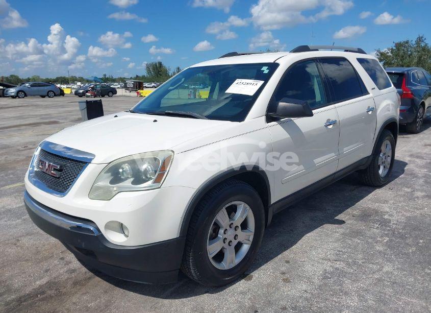 Photo 2 of 2011 Gmc Acadia SLE (VIN 1GKKRPED2BJ251252)