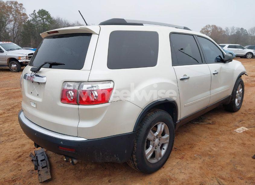 Photo 4 of 2012 Gmc Acadia SLE (VIN 1GKKRPED4CJ302543)