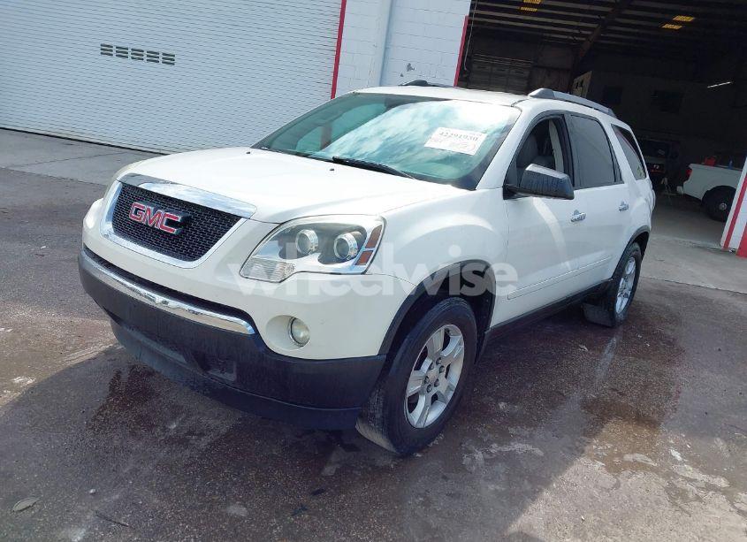 Photo 2 of 2011 Gmc Acadia SLE (VIN 1GKKRPED6BJ310366)