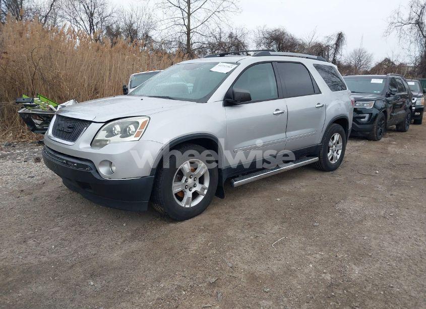 Photo 2 of 2011 Gmc Acadia SLE (VIN 1GKKRPED7BJ127235)