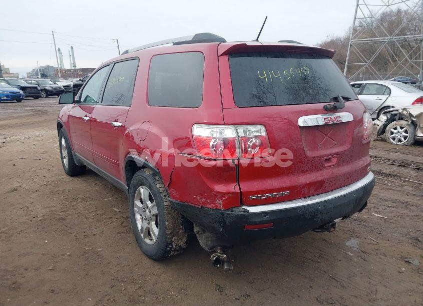 Photo 3 of 2012 Gmc Acadia SLE (VIN 1GKKRPED8CJ385572)
