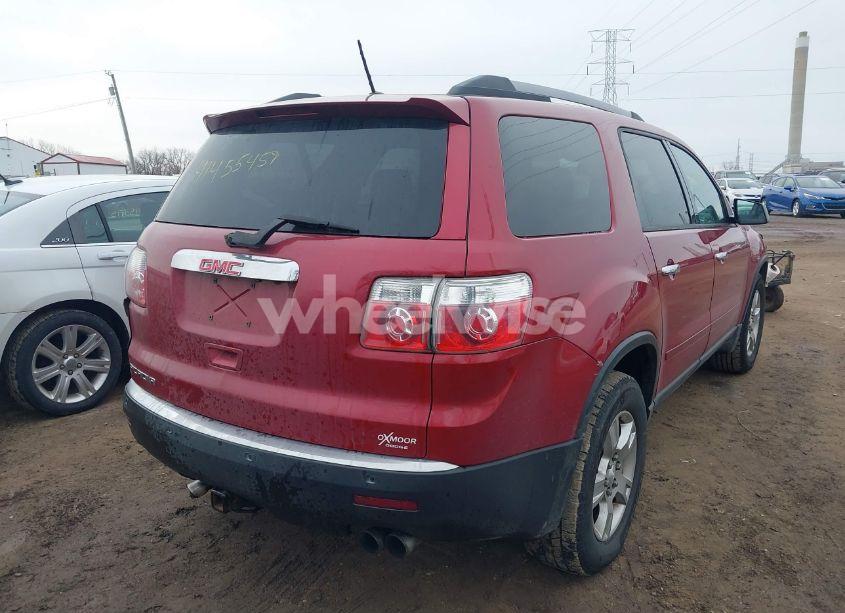 Photo 4 of 2012 Gmc Acadia SLE (VIN 1GKKRPED8CJ385572)