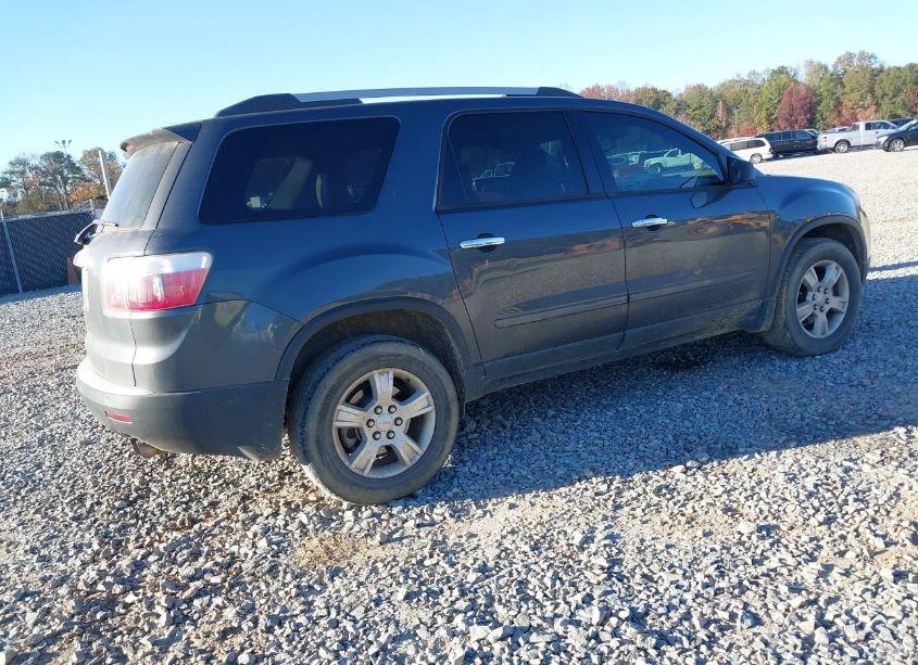 Photo 4 of 2011 Gmc Acadia SLE (VIN 1GKKRPED9BJ371646)