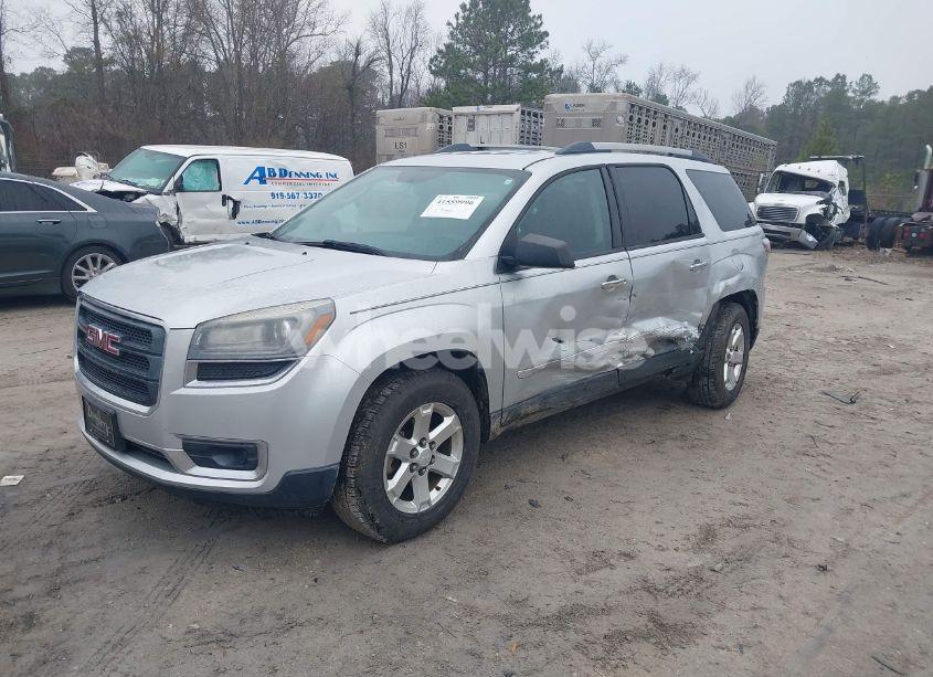 Photo 2 of 2014 Gmc Acadia SLE-2 (VIN 1GKKRPKD8EJ372909)