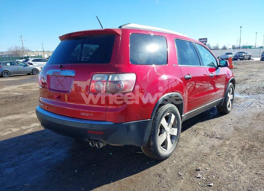 Photo 4 of 2012 Gmc Acadia SLT1 (VIN 1GKKRRED1CJ334099)