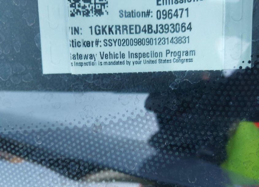 Photo 9 of 2011 Gmc Acadia SLT-1 (VIN 1GKKRRED4BJ393064)