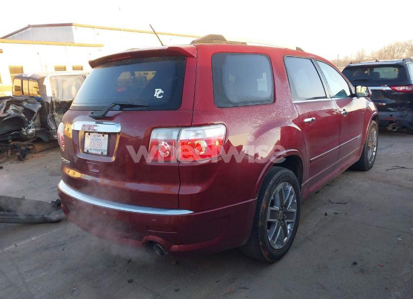 Photo 4 of 2011 Gmc Acadia DENALI (VIN 1GKKRTED0BJ211485)