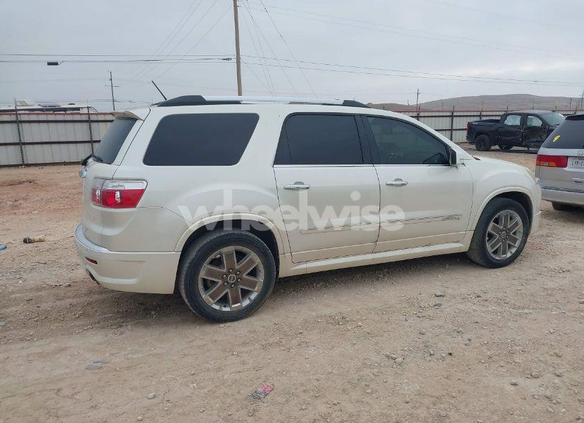 Photo 13 of 2012 Gmc Acadia DENALI (VIN 1GKKRTED1CJ360795)