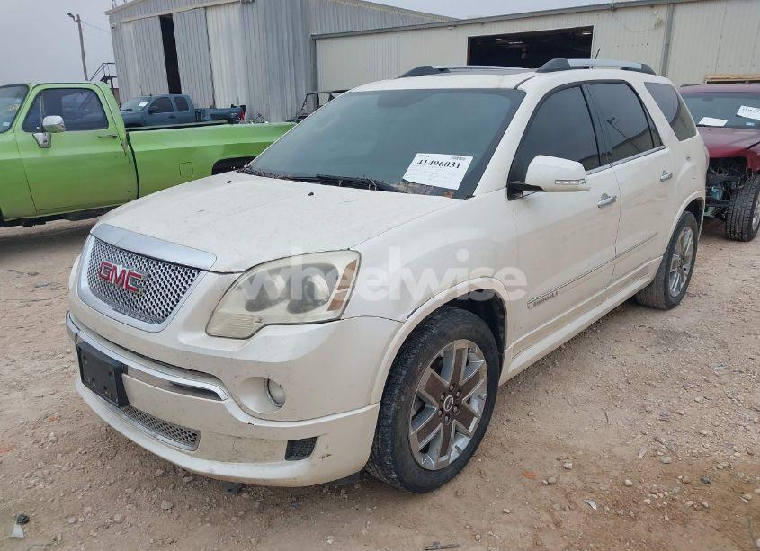 Photo 2 of 2012 Gmc Acadia DENALI (VIN 1GKKRTED1CJ360795)