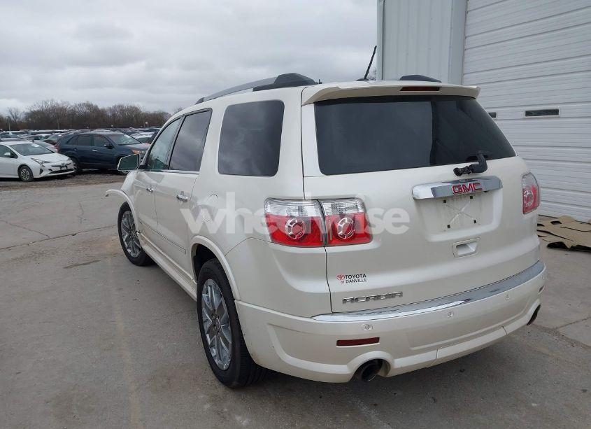 Photo 3 of 2012 Gmc Acadia DENALI (VIN 1GKKRTED2CJ260575)