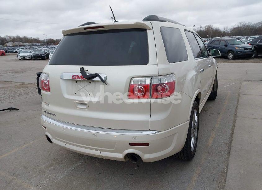 Photo 4 of 2012 Gmc Acadia DENALI (VIN 1GKKRTED2CJ260575)
