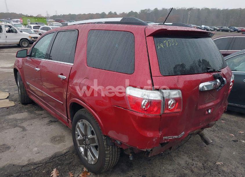 Photo 3 of 2012 Gmc Acadia DENALI (VIN 1GKKRTED2CJ353970)