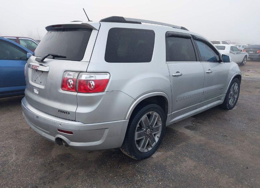 Photo 4 of 2012 Gmc Acadia DENALI (VIN 1GKKRTED3CJ230016)